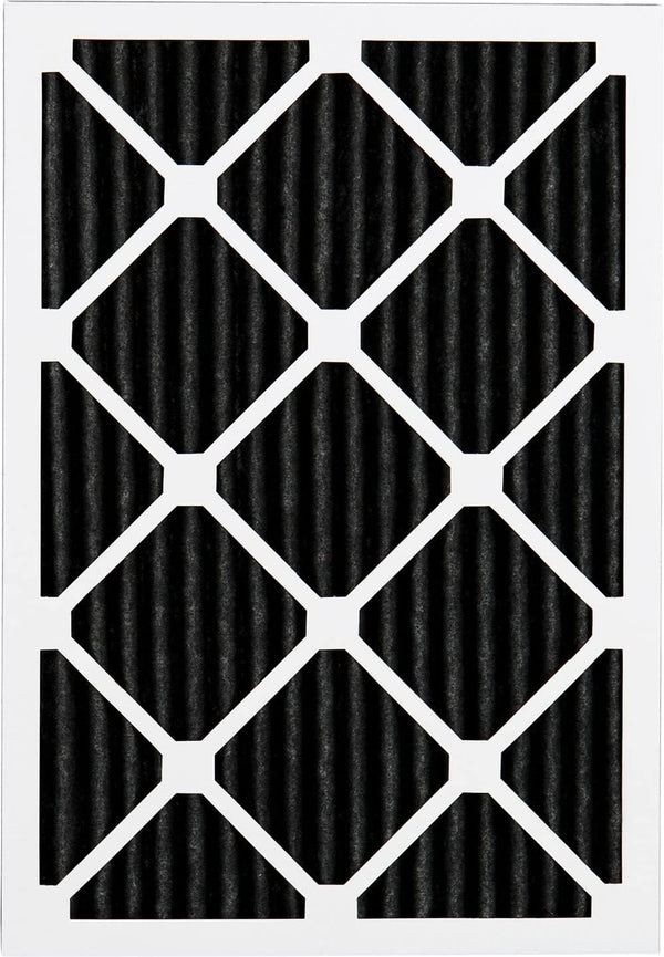 Nordic Pure 20x25x1 (Actual Size: 19 1/2 x 24 1/2 x 3/4) Pure Carbon Pleated Odor Reduction Furnace Air Filters 4 Pack - A6 - 508