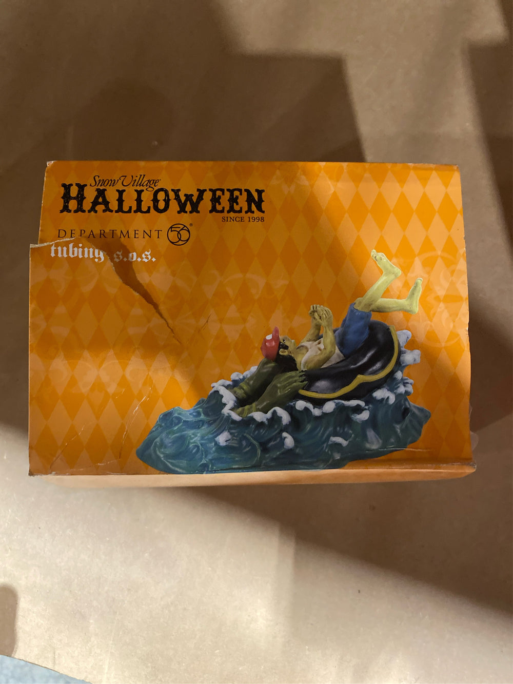 Department 56 Accessory 3.0" Tubing S.O.S Halloween Snow Village Scary - Decorative Figurines - K3 - 1455