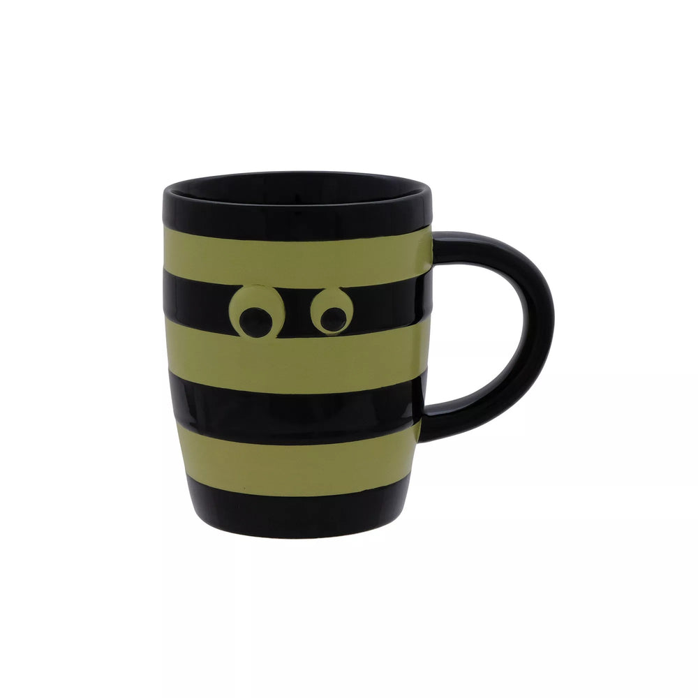 Celebrate Together  Halloween Googly Eye Mummy Coffee Mug, Green -B10-1240