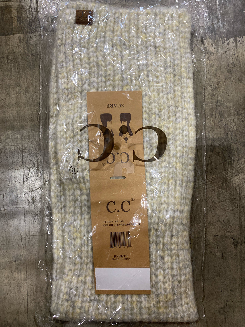 Heather Lemonade Scarf - F14 - 292