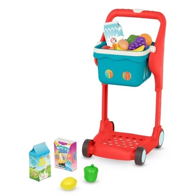 B. toys - Shopping Cart & Play Food - Shop & Glow