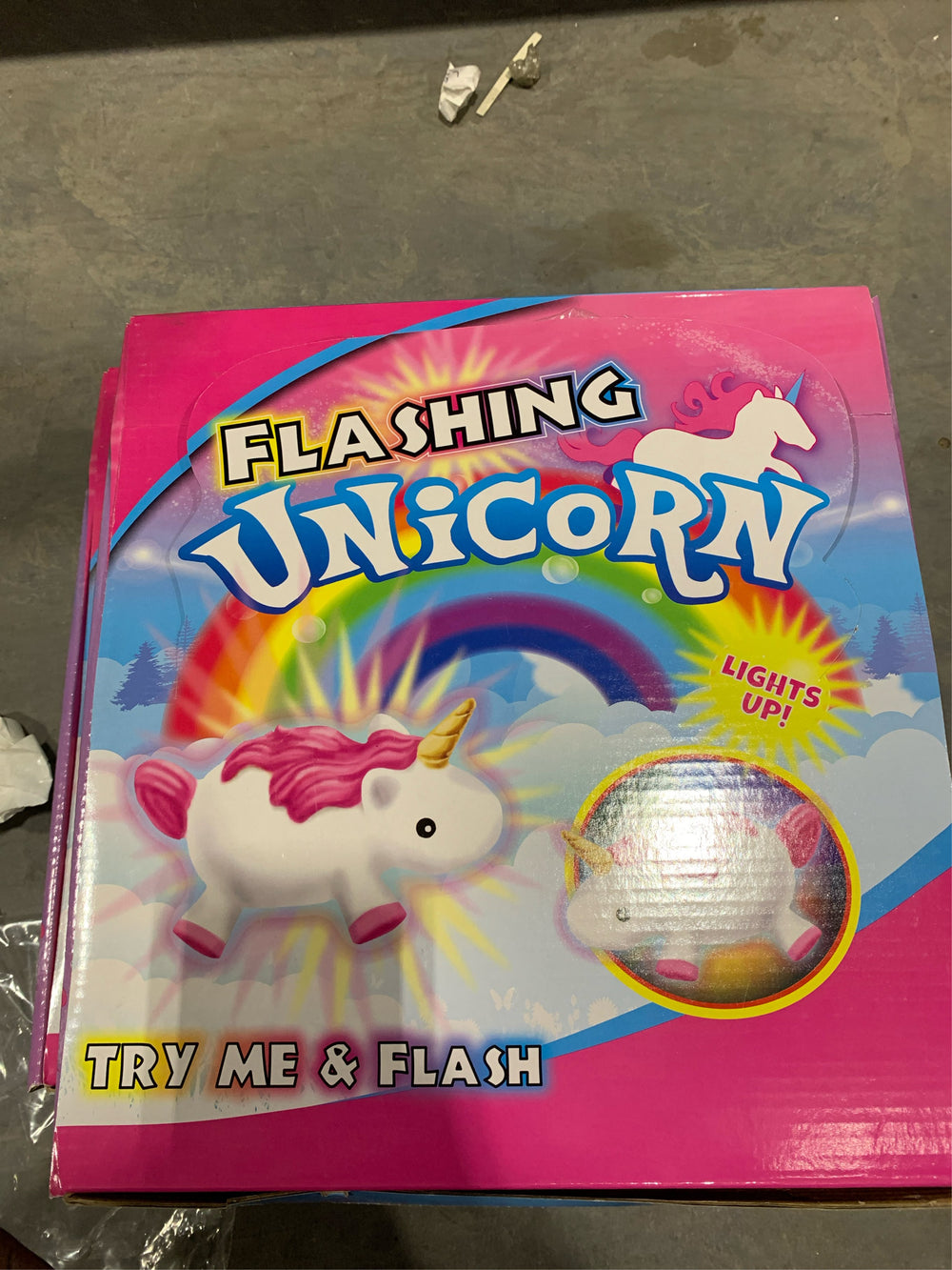 Flashing Unicorn Puffer - Set of 12 -B9-0$79