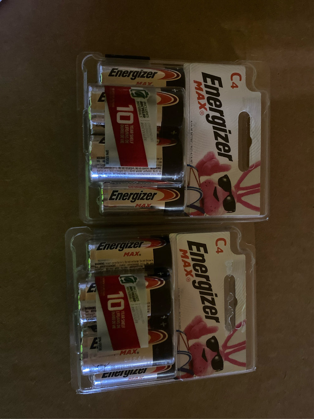 (Lot of 2) Energizer Max C Battery 4-Pack - L11 - 185