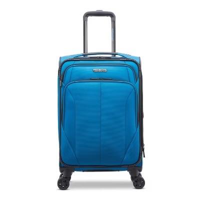American Tourister Phenom 20" Softside Spinner Suitcase - Blue - B8 - 525