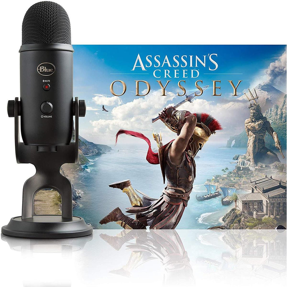Logitech Blue Yeti Blackout Assassin's Creed Odyssey Bundle 1812