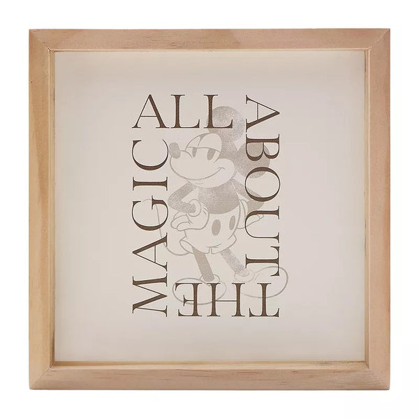 Disney's Mickey Mouse Magic Caption Box Table Decor by the Big One , Wood -A11-1275