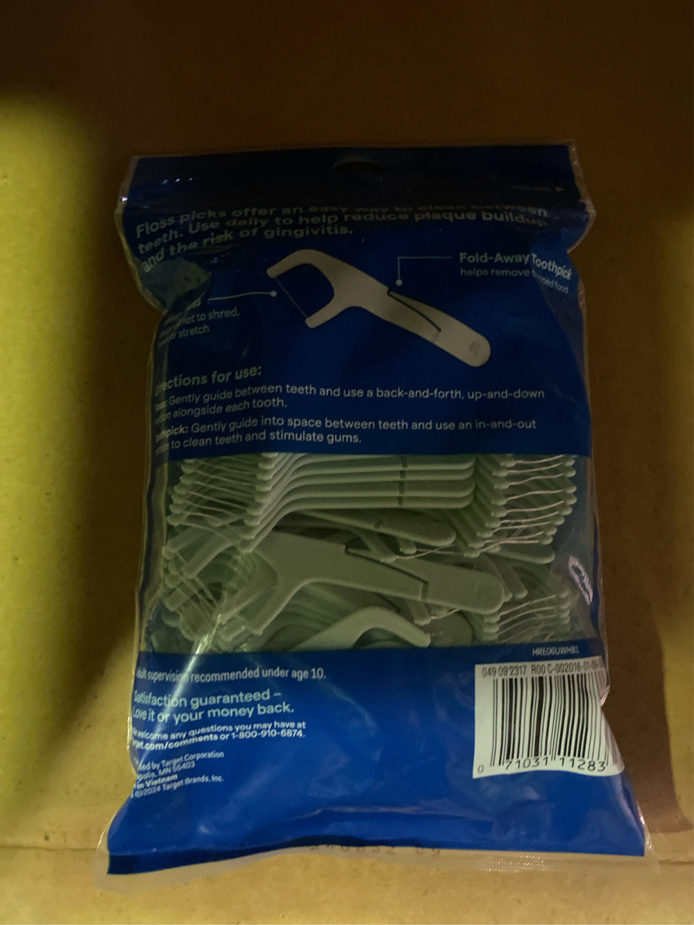 Floss Picks Mint - 160ct - C4 - 373