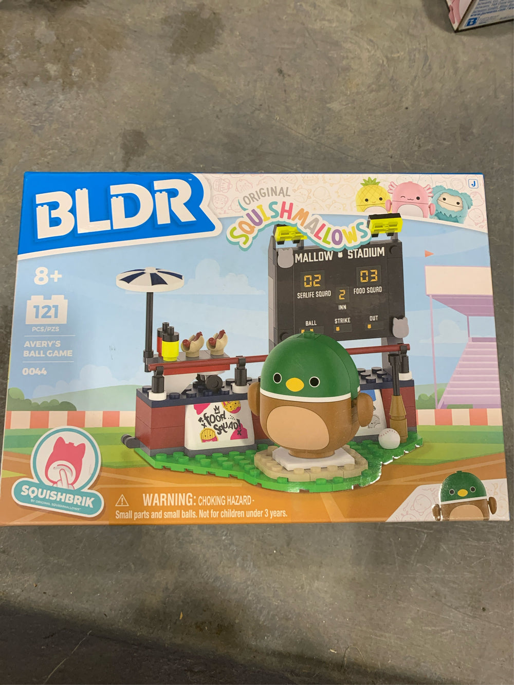 Squishmallows Avery s Ball Game Building Set - 121pc -B14-1349