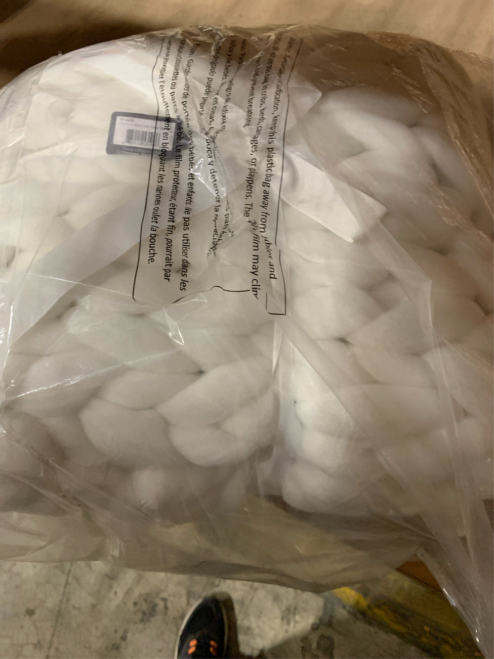 Transpac Polyester Creme Everyday Chunky Knitted Ivory Throw Blanket -A1-1067 -A1-1068 -J2-1377 -J2-1378 -E3-1856 -E3-1857