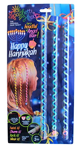 (Pack of 5) Spaghetti Headz Happy Hanukkah 3 Pack - F7 - 925