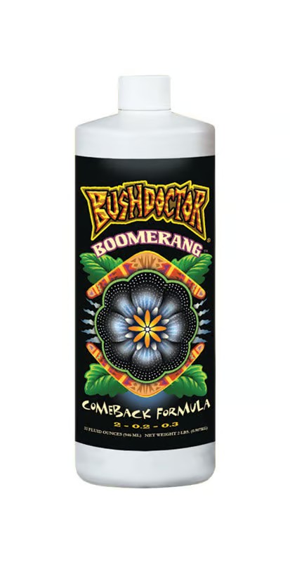 FoxFarm BushDoctor Bommerang Organic Liquid Comeback Formula Plant Food 1 qt -F10-0147