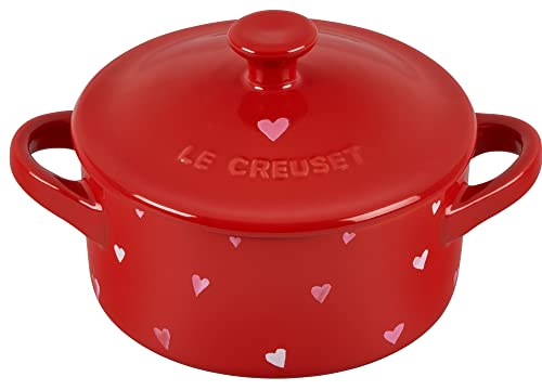 Le Creuset Ramekins Cerise - Cerise L' Amour Mini Round Cocotte - F5 - 882