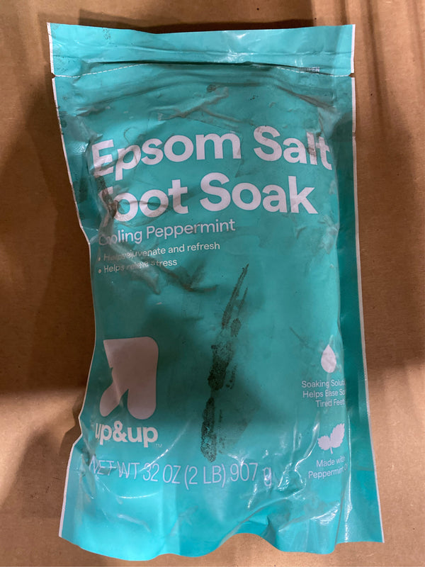 Epsom Salt - Peppermint Scent - 2lb - up&up  - L3 - 1465