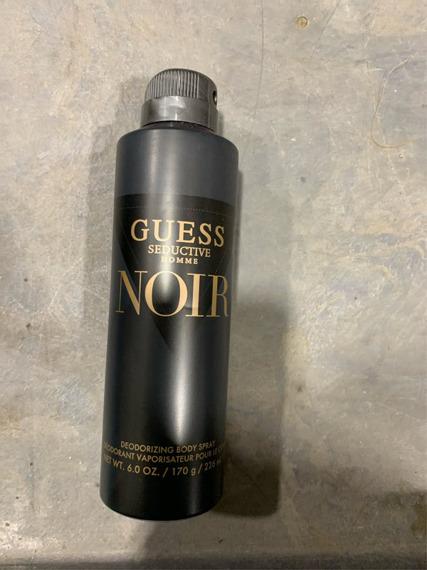 Guess Seductive Homme Noir By Guess Body Spray 6 Oz For Men -B6-1137