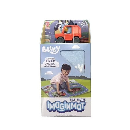 Bluey Imaginmat Playset with Vehicle -E8-0083