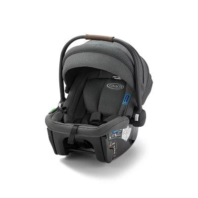 Graco GoMax Baseless Infant Car Seat ft. Insta-Install Rigid LATCH, Ace 1709