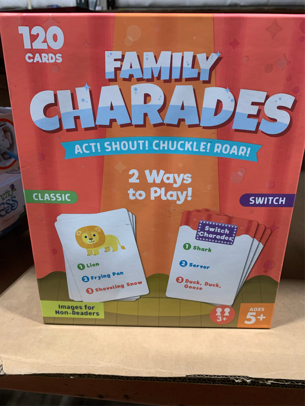 Chuckle & Roar Family Charades - 1.0 ea -J12-1721