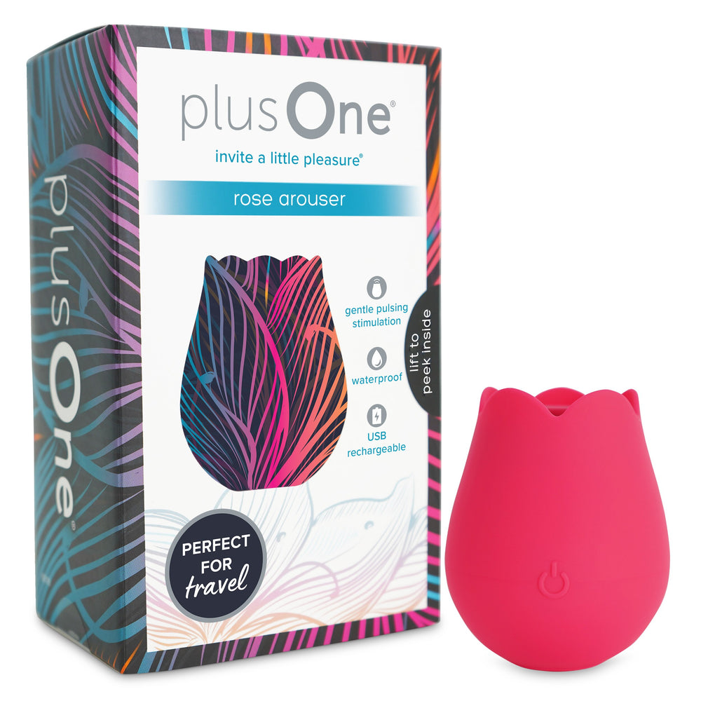 plusOne Vibrating Rose Arouser -K12-1685
