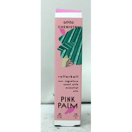 Good Chemistry Pink Palm Rollerball Perfume Pink Palm 0.25 Fl Oz - F13 - 944 -B4-1071 -B4-1072