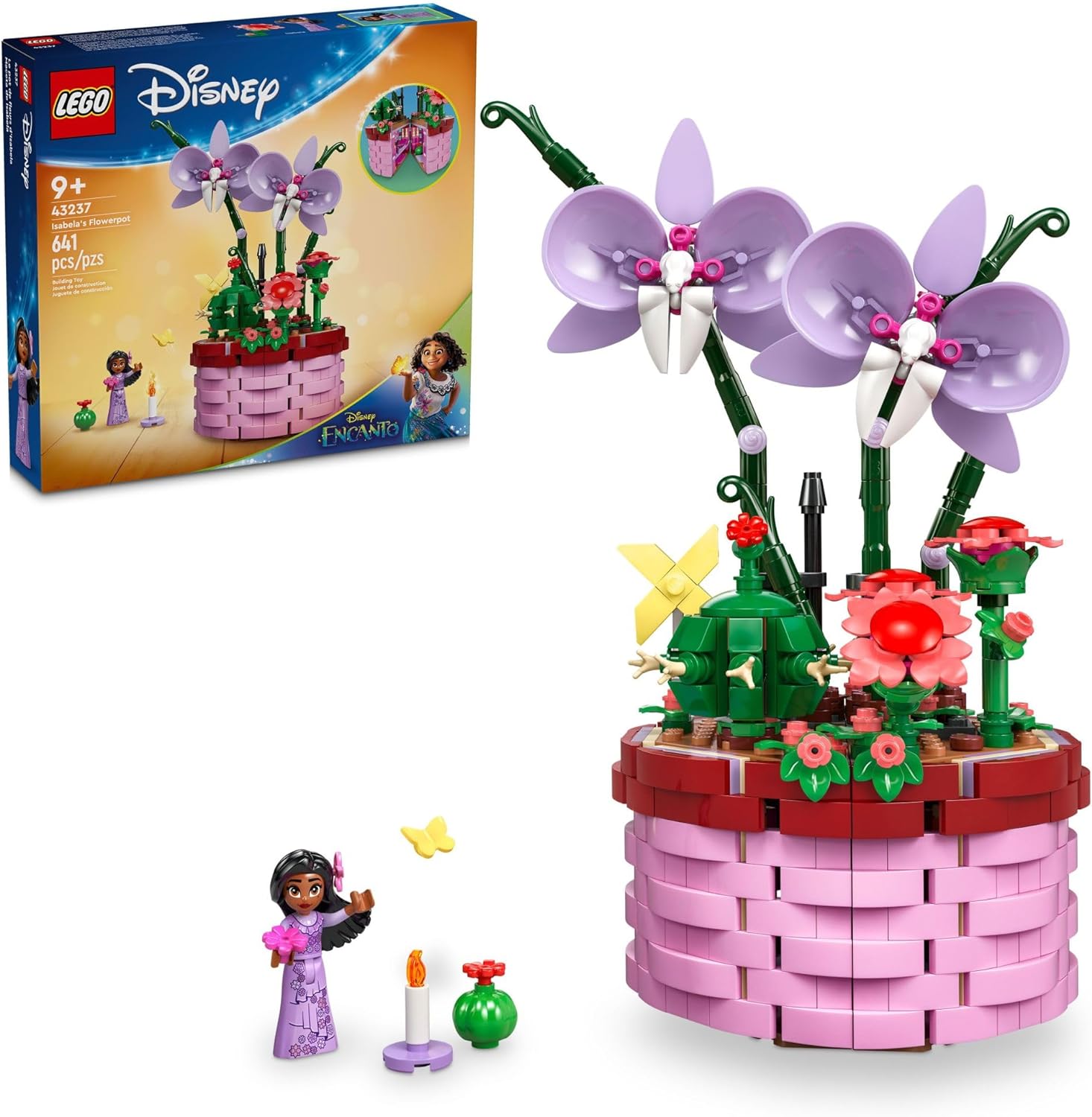 LEGO Disney Encanto Isabela s Flowerpot, Buildable