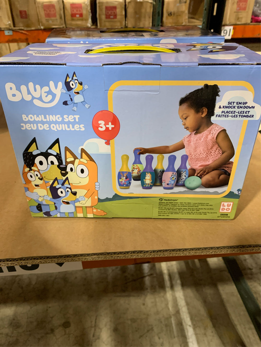 Hedstrom Kids Bowling Set, Bluey -E8-0081