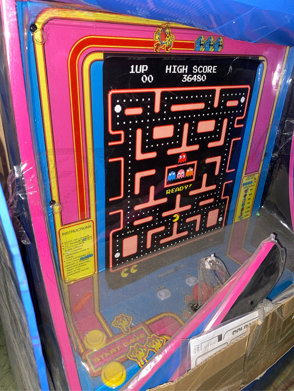 Arcade 1 Up Ms. PAC-Man - L12 - 277
