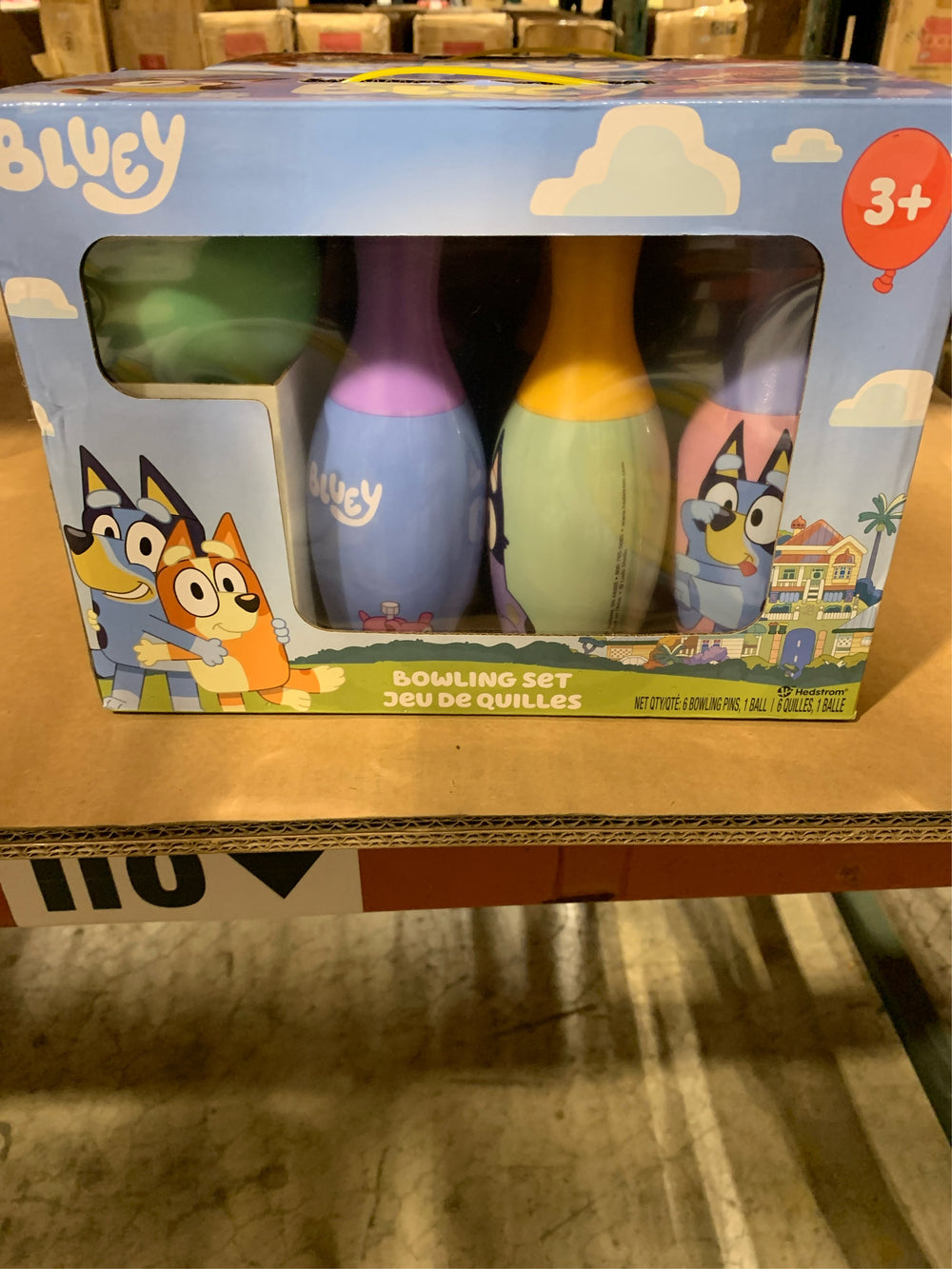 Hedstrom Kids Bowling Set, Bluey -E8-0081