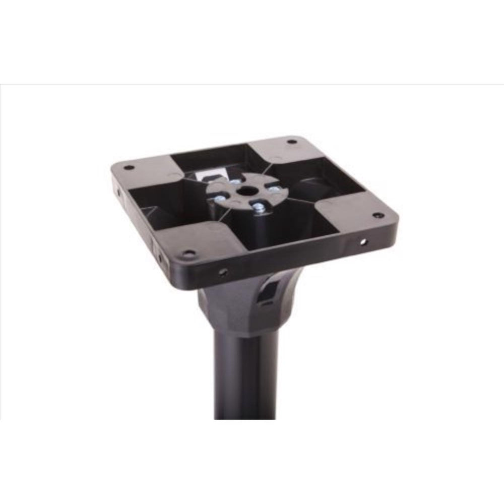 Architectural Mailboxes MB1 Contemporary Galvanized Steel Post Mount Black Mailbox And Post 1916