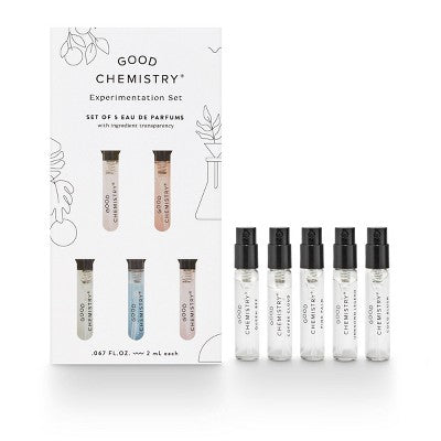 Good Chemistry  EDPs Perfumes Discovery Set - 0.67 fl oz - F6 - 1817