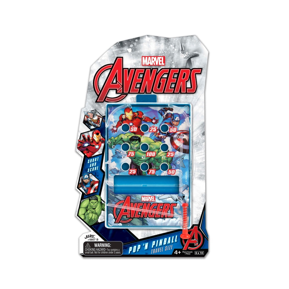 Marvel Avengers Pop'N Pinball Travel Size -F8-0099