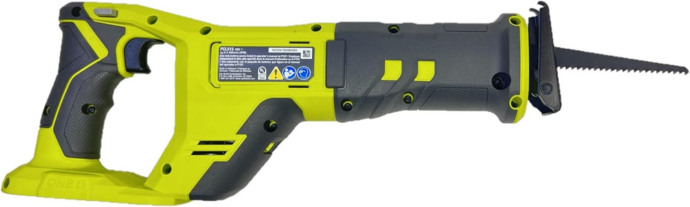 RYOBI ONE+ 18V Cordless Reciprocating Saw - 3,400 SPM Variable Speed, 1 in. Stroke Length, Tool Only (Battery Not Included) - PCL515B 1501