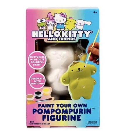 HELLO KITTY AND FRIENDS PAINT YOUR OWN POMPOMPURIN