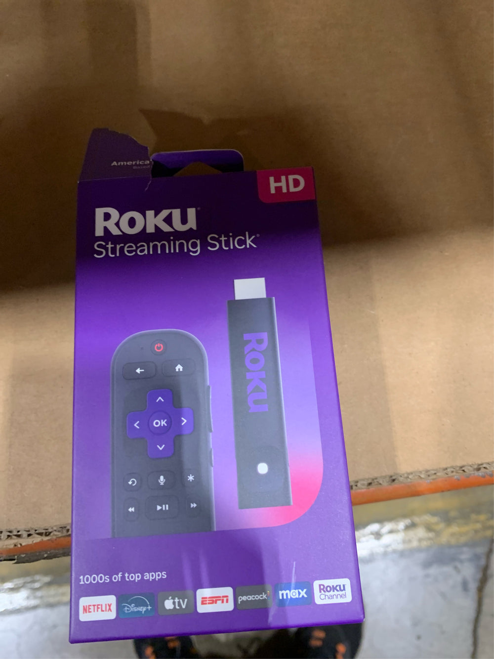 ROKU STREAMING STICK HD W - Black - No size -K12-1680