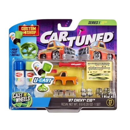CarTuned Custom Model Kit - 1987 Chevy C10 -F4-1901