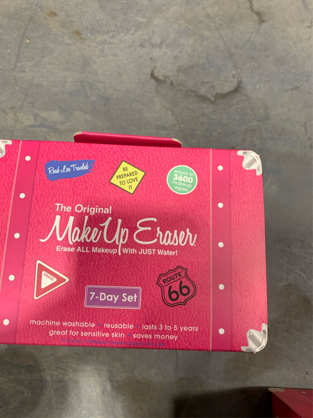 MakeUp Eraser Road Less Traveled 7-Day Face Cleanser Set - 7ct -F2-0667 -F2-0668 -F2-0669 -B8-1191