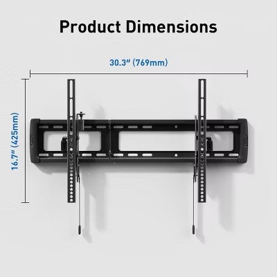 ErgoAV Large Tilt TV Mount 32"- 86" TVs -F7-1690