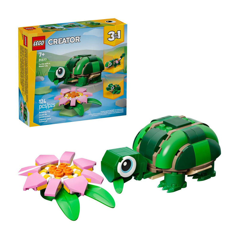 LEGO Creator 3 in 1 Turtle with a Water Lily Flower - B6 - 1116