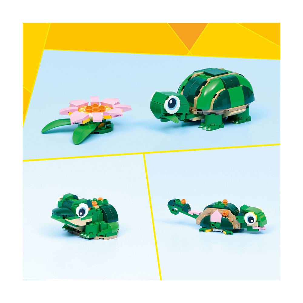 LEGO Creator 3 in 1 Turtle with a Water Lily Flower - B6 - 1116