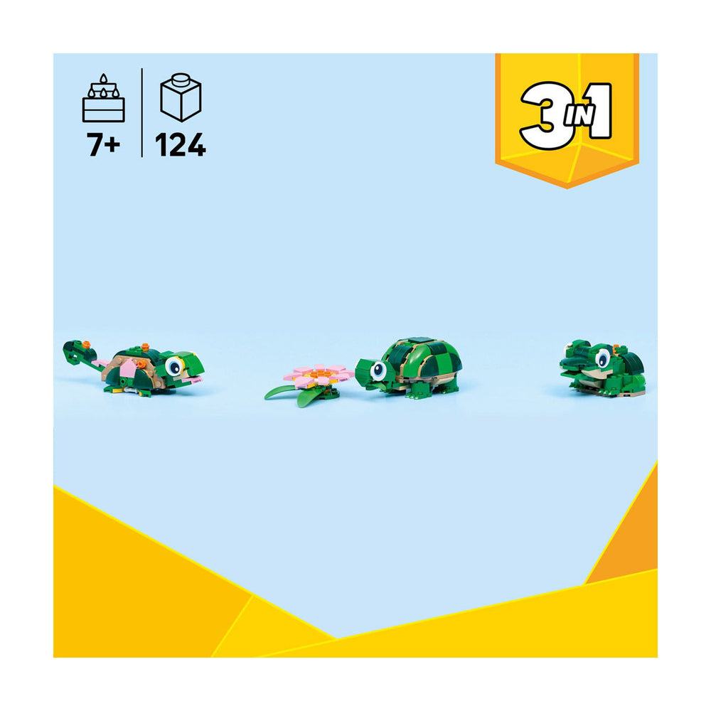 LEGO Creator 3 in 1 Turtle with a Water Lily Flower - B6 - 1116