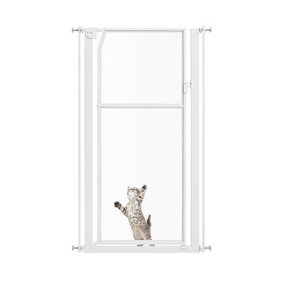 unipaws Clear Pet Gate - D2 - 1257