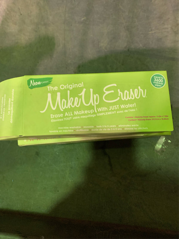 MakeUp Eraser Women ACCESSORY Makeup Remover Cloth - Neon Green 1 Pc - F8 - 1760 -K8-0089
