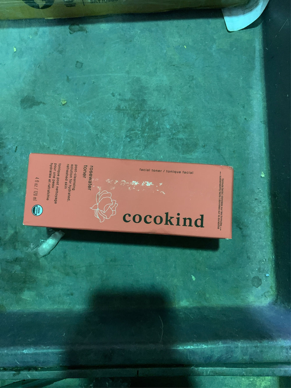 cocokind Rosewater Facial Toner - 4oz - K10 - 178 -A7-0392