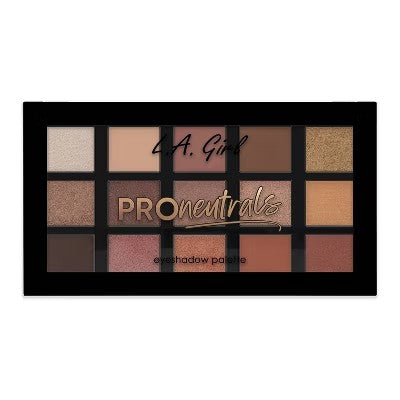 L.A. Girl Pro Eyeshadow Palette - Neutrals - 1oz - F6 - 908