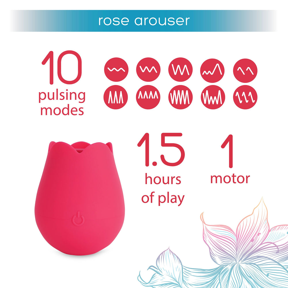 plusOne Vibrating Rose Arouser -K12-1685