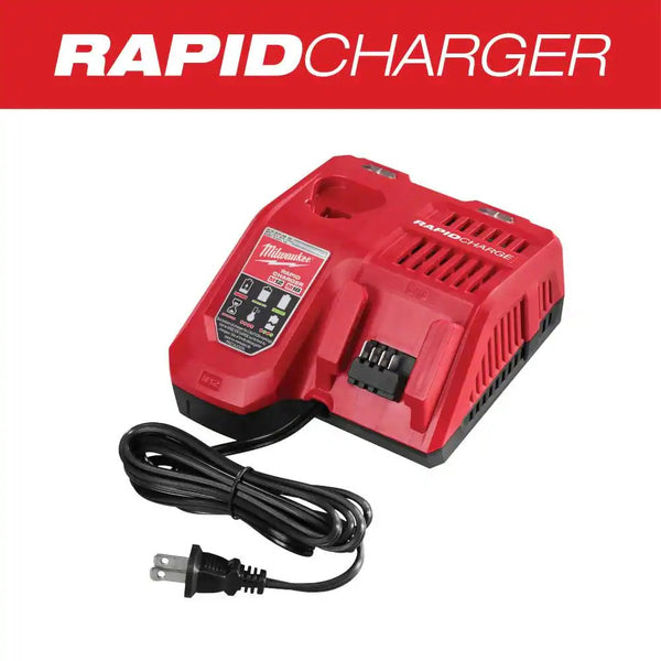 M12 and M18 12-Volt/18-Volt Lithium-Ion Multi-Voltage Rapid Battery Charger L446 - Tested and Working