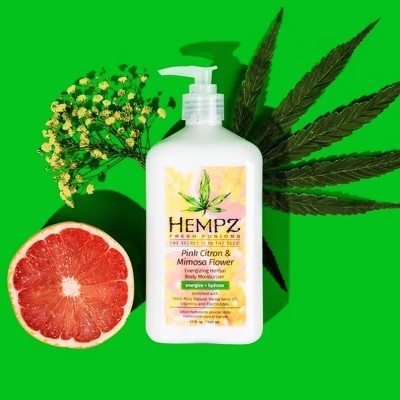 Hempz Fresh Fusions Pink Citron/Mimosa Flower Moisturizer - 17oz -F5-1724