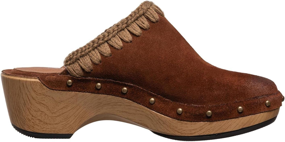 Antelope Women's Hedy Suede Wedge Mules - Size 36 - B5 - 1395