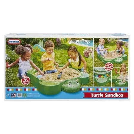 Little Tikes Turtle Sandbox, for Boys and Girls Ages 1-6 Years 1698