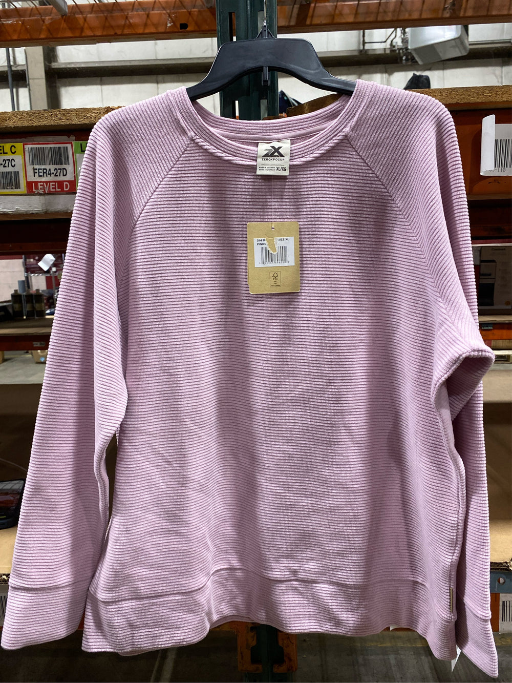 Women's ZeroXposur Barcelona Ottoman Crewneck Pullover - J7 - 1619