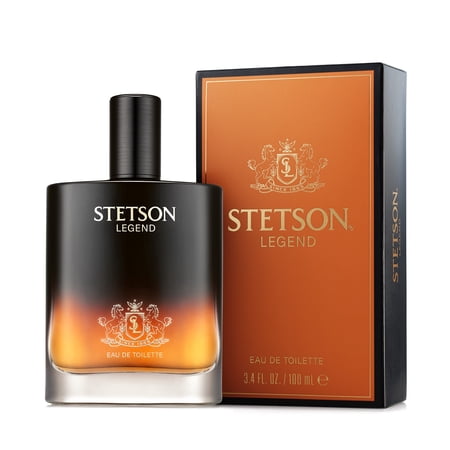 Stetson Legend Eau de Toilette, Bold Cologne Fragrance for Men, 3.4 fl oz - K3 - 1452